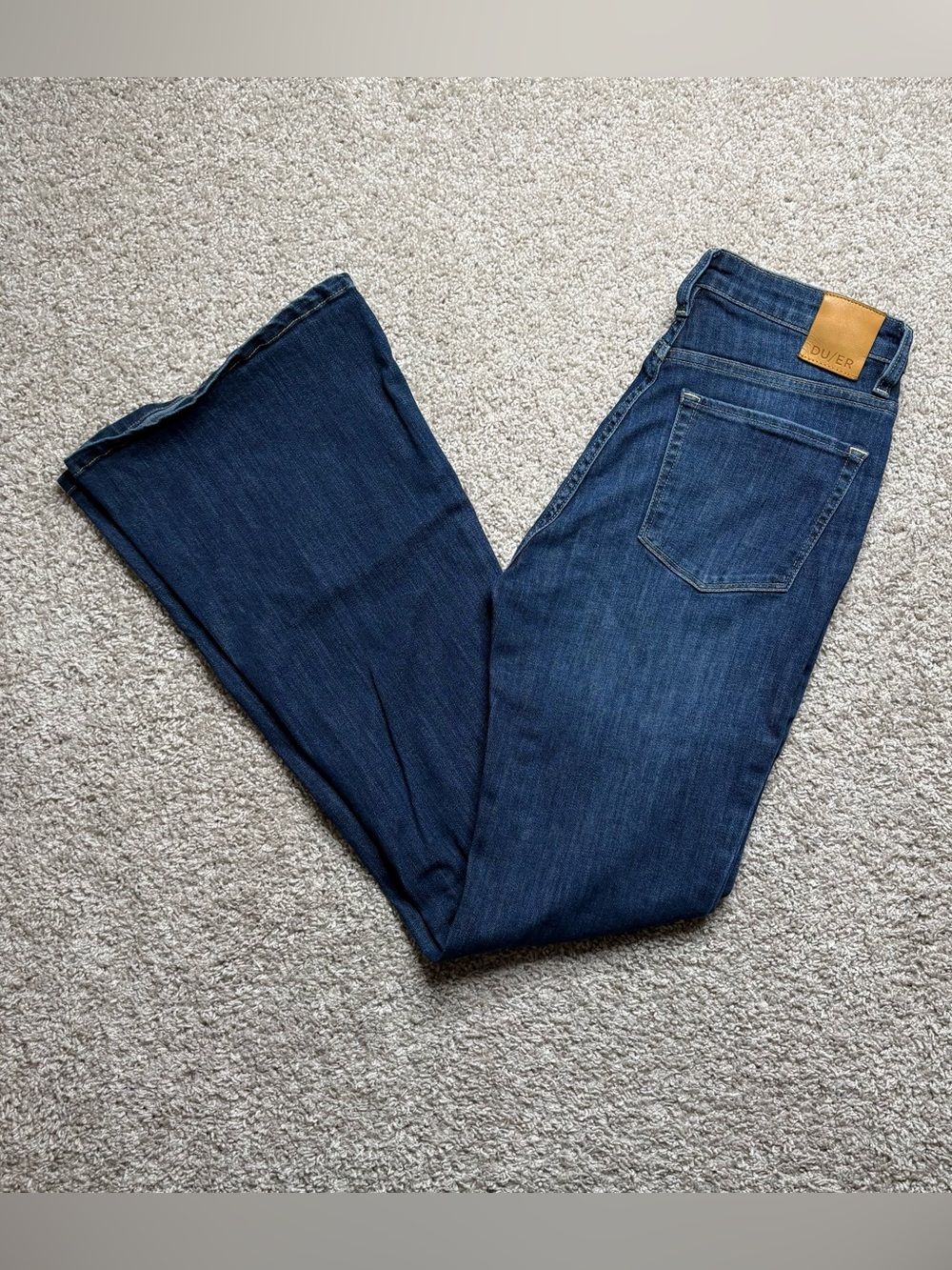 Du/Er Women's Flare Jeans